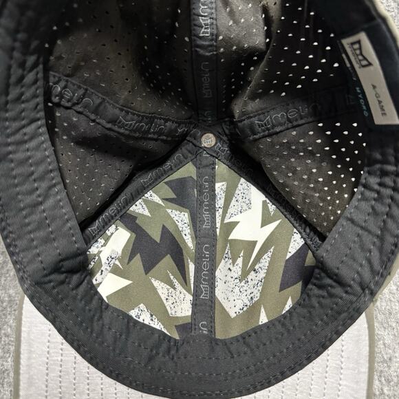 Melin A Game Hydro Hat Gray/Taupe 58 cm Lightweight Snap Back Cap - Picture 5 of 7